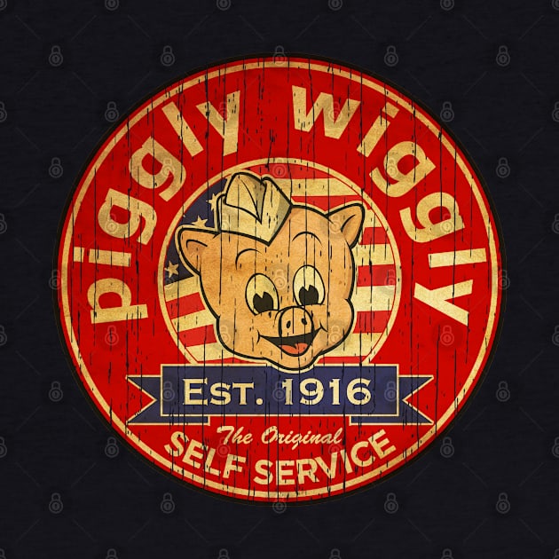 Retro Piggly wiggly by Tigaduaart